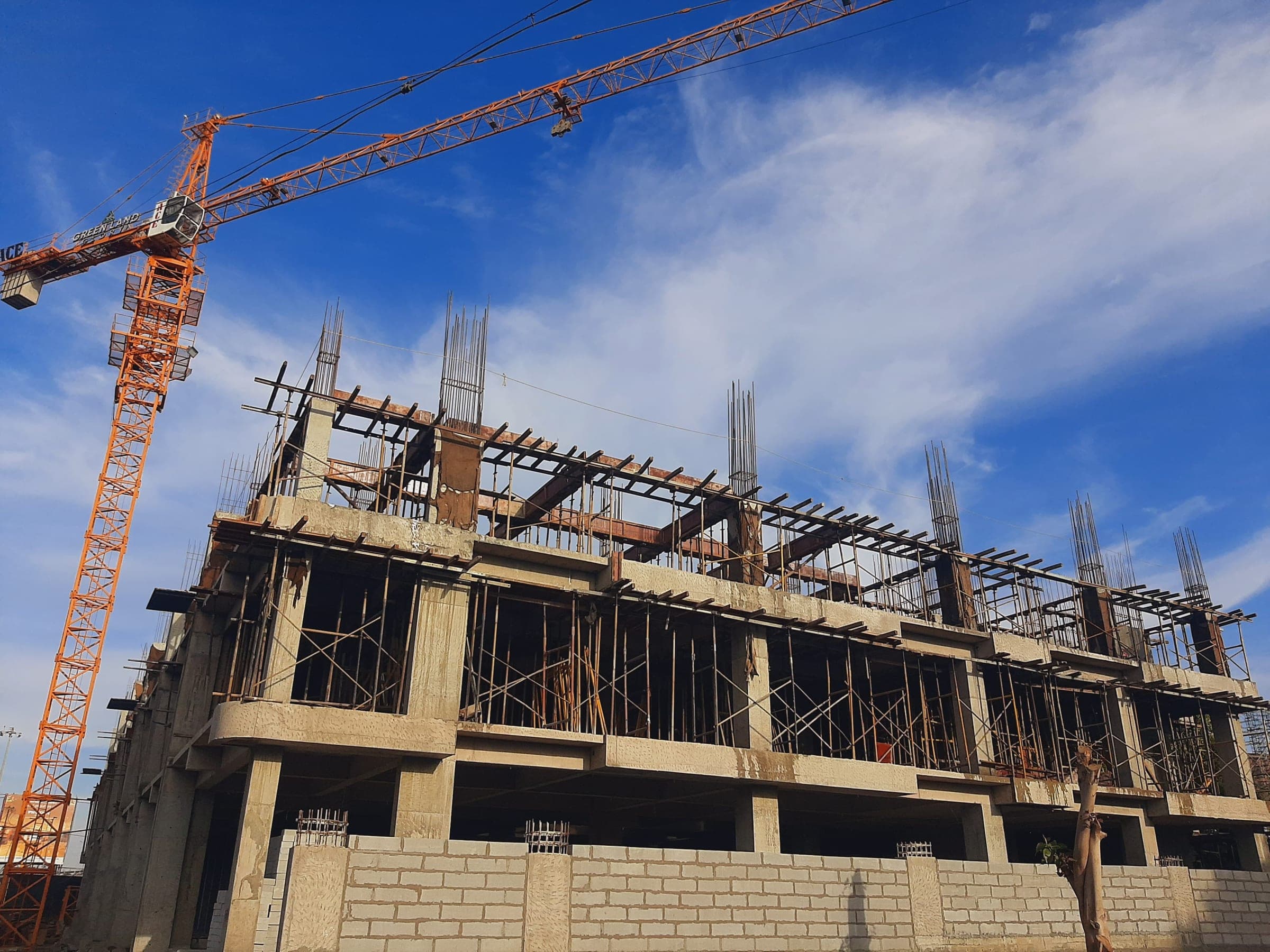 Commercial construction project by Mishwa Infra India