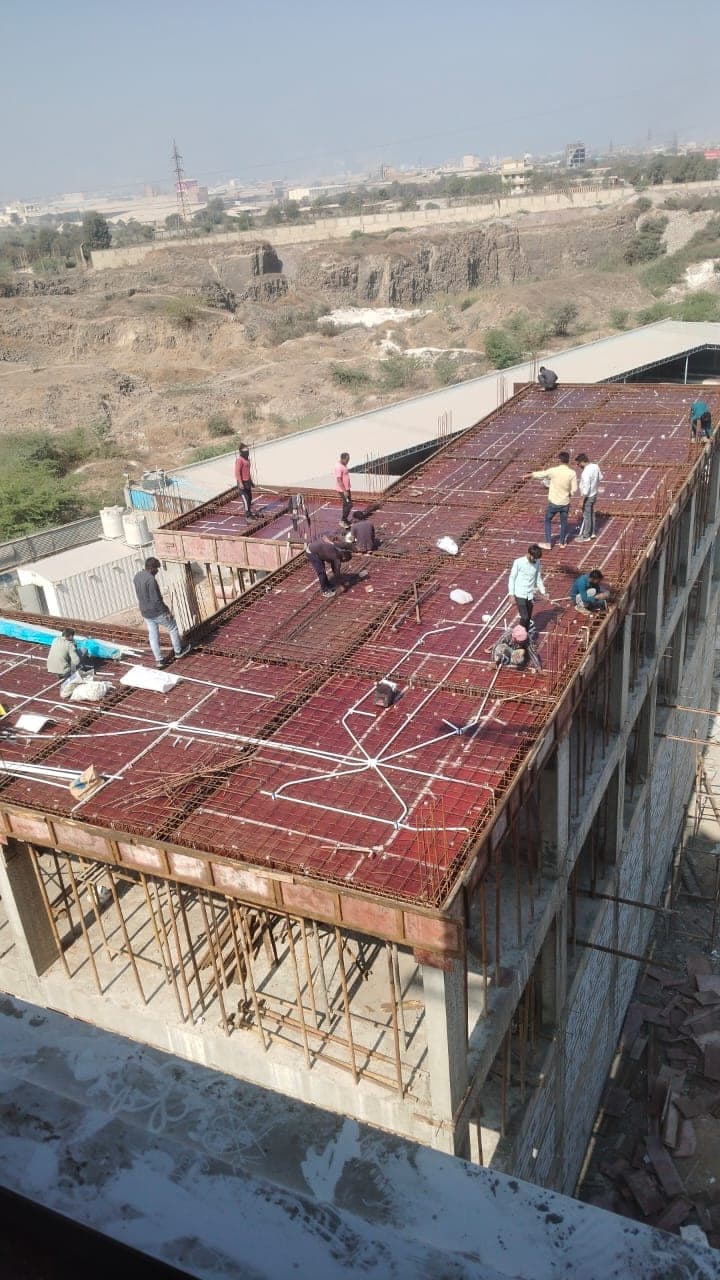Hospitality construction project by Mishwa Infra India