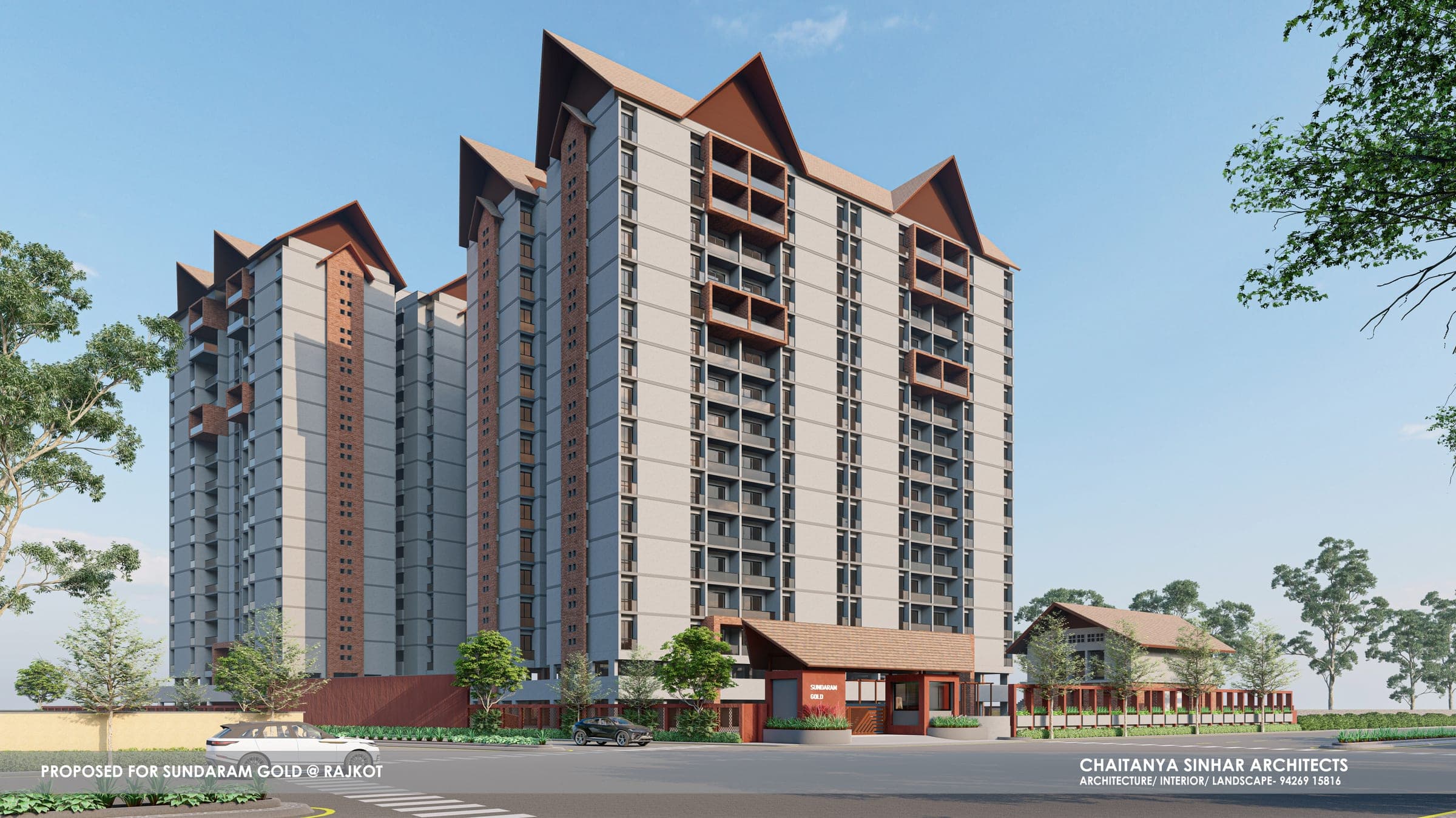 Residential construction project by Mishwa Infra India